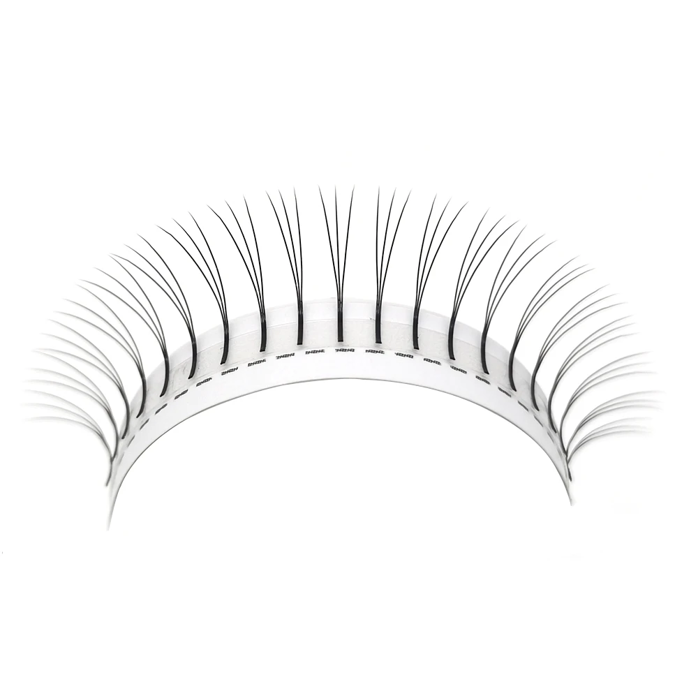 3D/5D/6D/8D 0.07mm Premade Fans Long Stem Eyelash C/D/dd Curl Soft Individual Clusters Long Roots Eyelashes Extensions 10-16mm