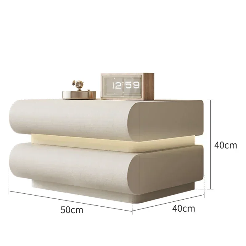 #   حار بسيط مكون طاولة السرير تخزين المحمول مضمد غرفة نوم السرير الجداول الحديثة الصغيرة Mesas De Noche الأثاث للغرفة