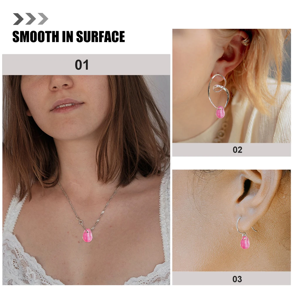 

150 шт., свободные бусины с каплями воды для изготовления ювелирных изделий, большие отверстия, бусины «сделай сам», ожерелье, браслет, изготовление ювелирных изделий