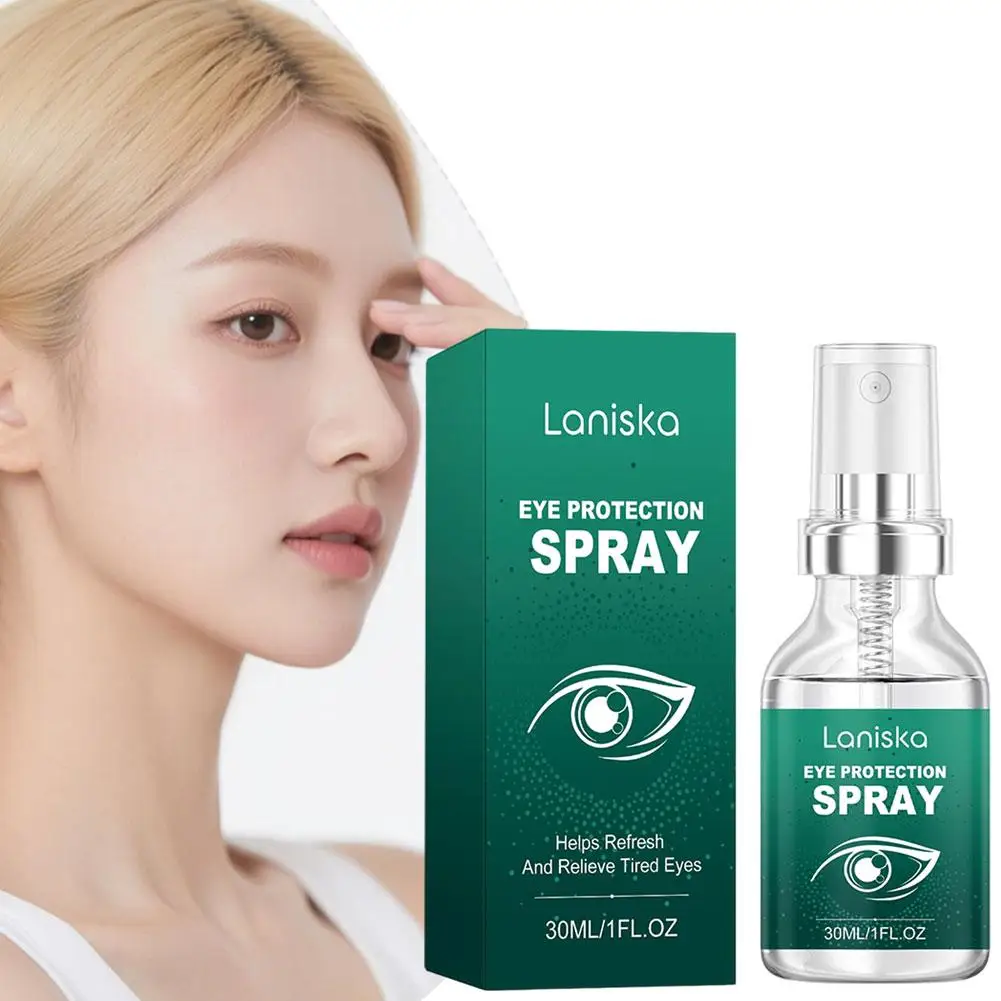 Eye Care Spray 30ml Natural Fast Acting Refreshing Dry Eye Relief Moisturizing for Women Men Readers Computer Users Home Office