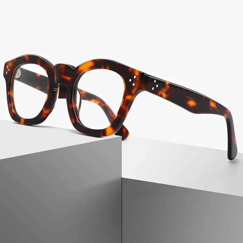 BEMORE Square High Quality Vision Simple Reading Glasses for Women Anti-Blue Light be Customizable Prescription