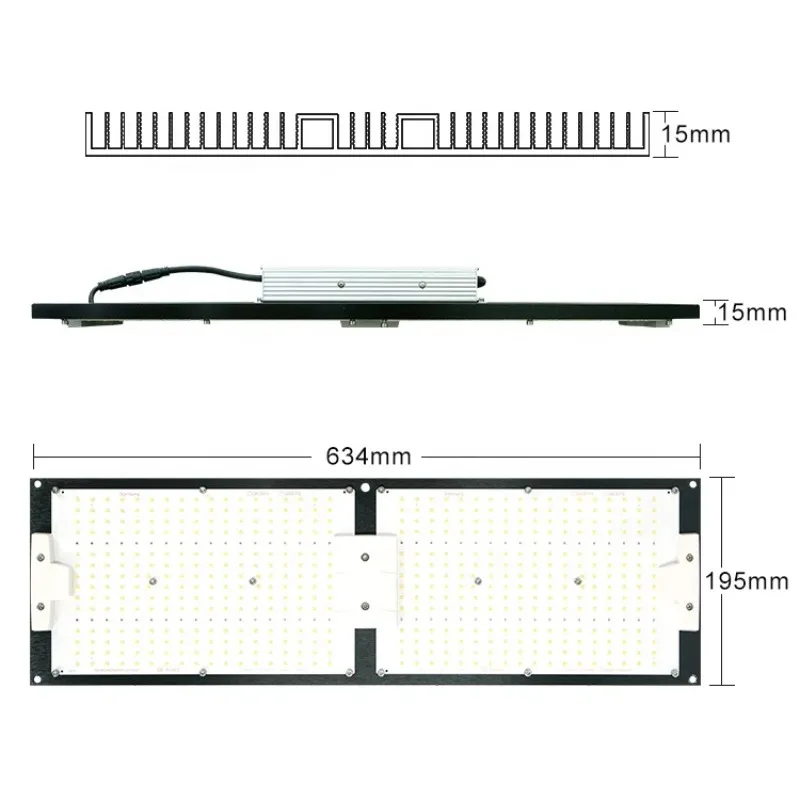 KingBrite King Brite LED 240W V4 Samsung LM301H Mix Epistar 660nm Full Spectrum 240W Led Grow Lights