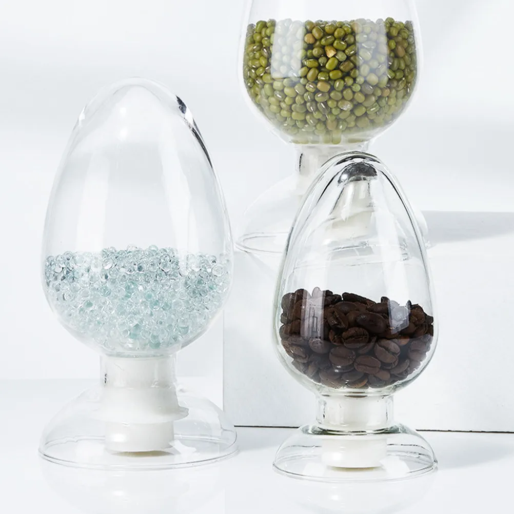 

Коническая стеклянная бутылка с пробкой, 250 мл, прозрачная банка для хранения образцов, для лабораторного использования и демонстрации, стеклянная бутылка