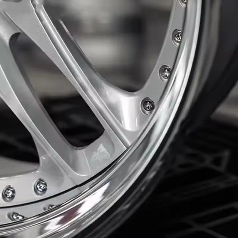 عجلات سباق من سبائك الألومنيوم مقاس 17-24 بوصة مزورة مخصصة 5x112 5x120 عجلات أداء متينة لسيارة الركاب #5