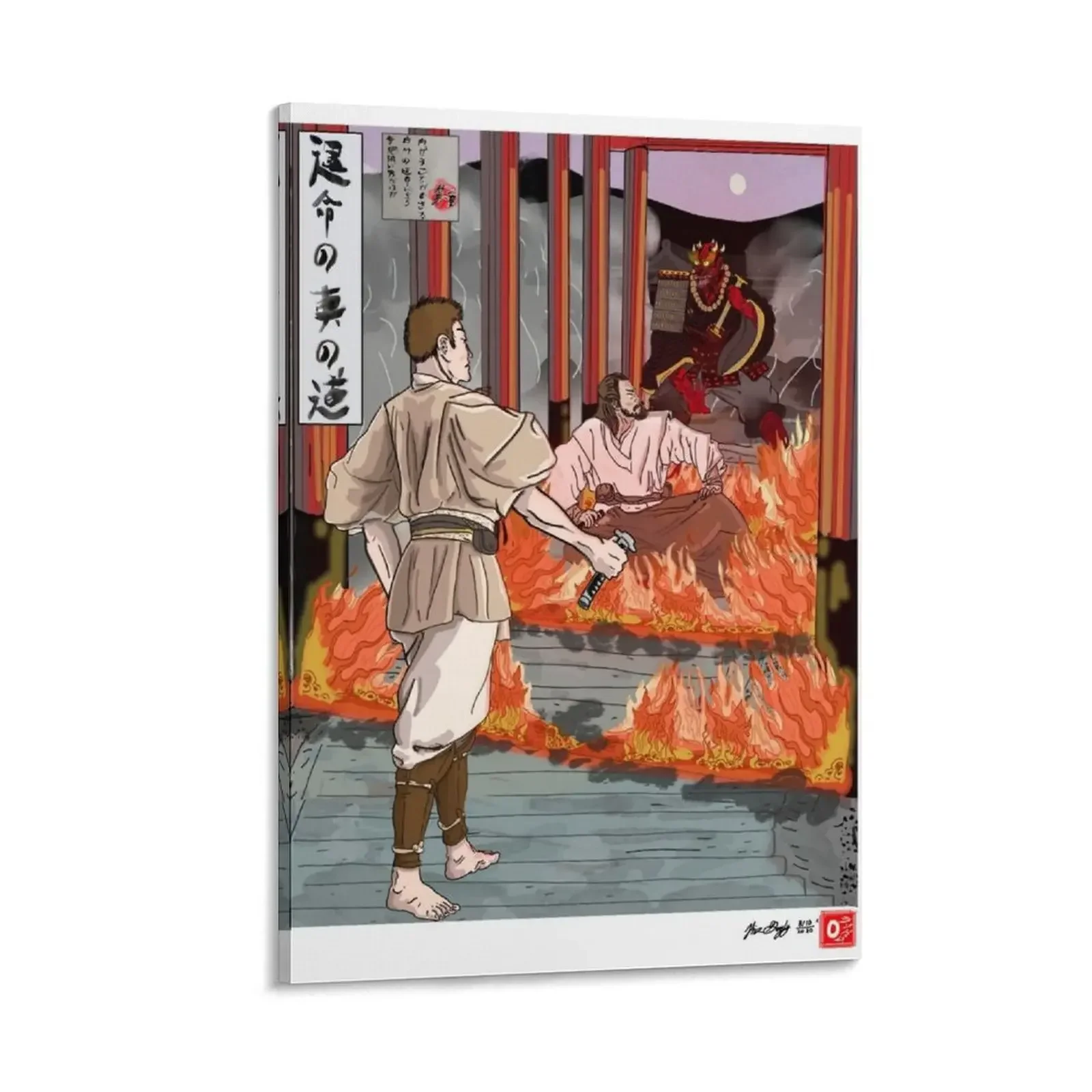 

The true path of Fate Chapter 1 Canvas Painting anime figure Wall paintings home decoration accessories