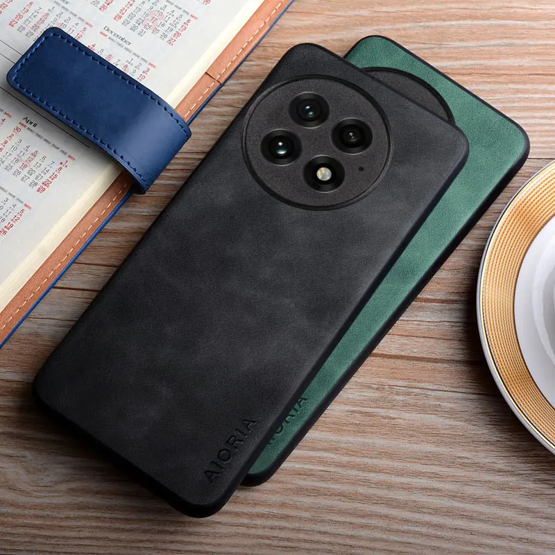 Funda de cuero de moda para Oneplus 13, funda duradera a prueba de huellas dactilares para oneplus 13r