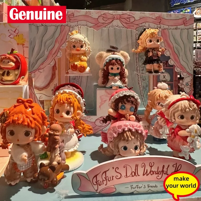 

Оригинальный меховой кукольный домик Heyone, серия слепая коробка, Mystery Box, куклы Kawaii, экшн-фигурка аниме, слепая коробка, игрушки в подарок