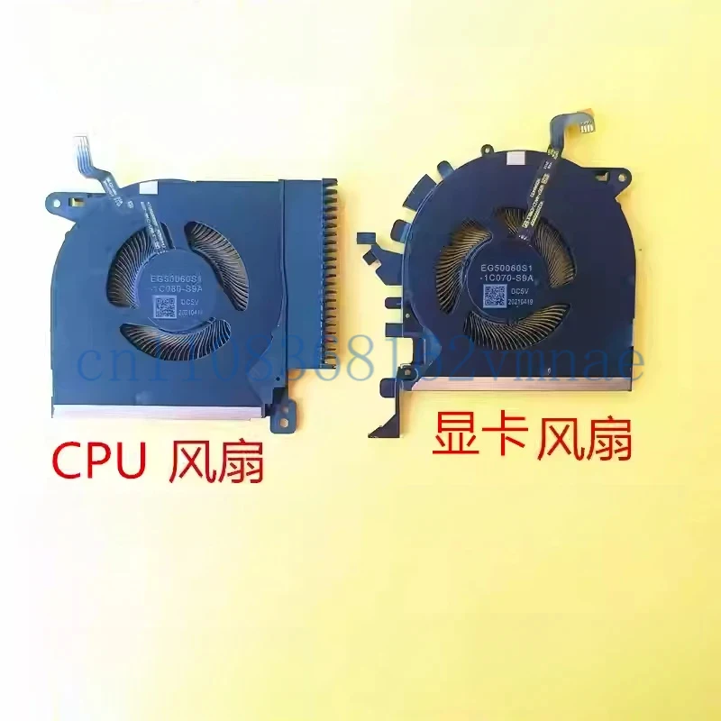 

Кулер-радиатор для ноутбуков HP ZBook Studio 15-G8 15S-G8 HSN-C12C, вентилятор охлаждения ЦП и ГПУ EG50060S1-1C060 1C070-S9A