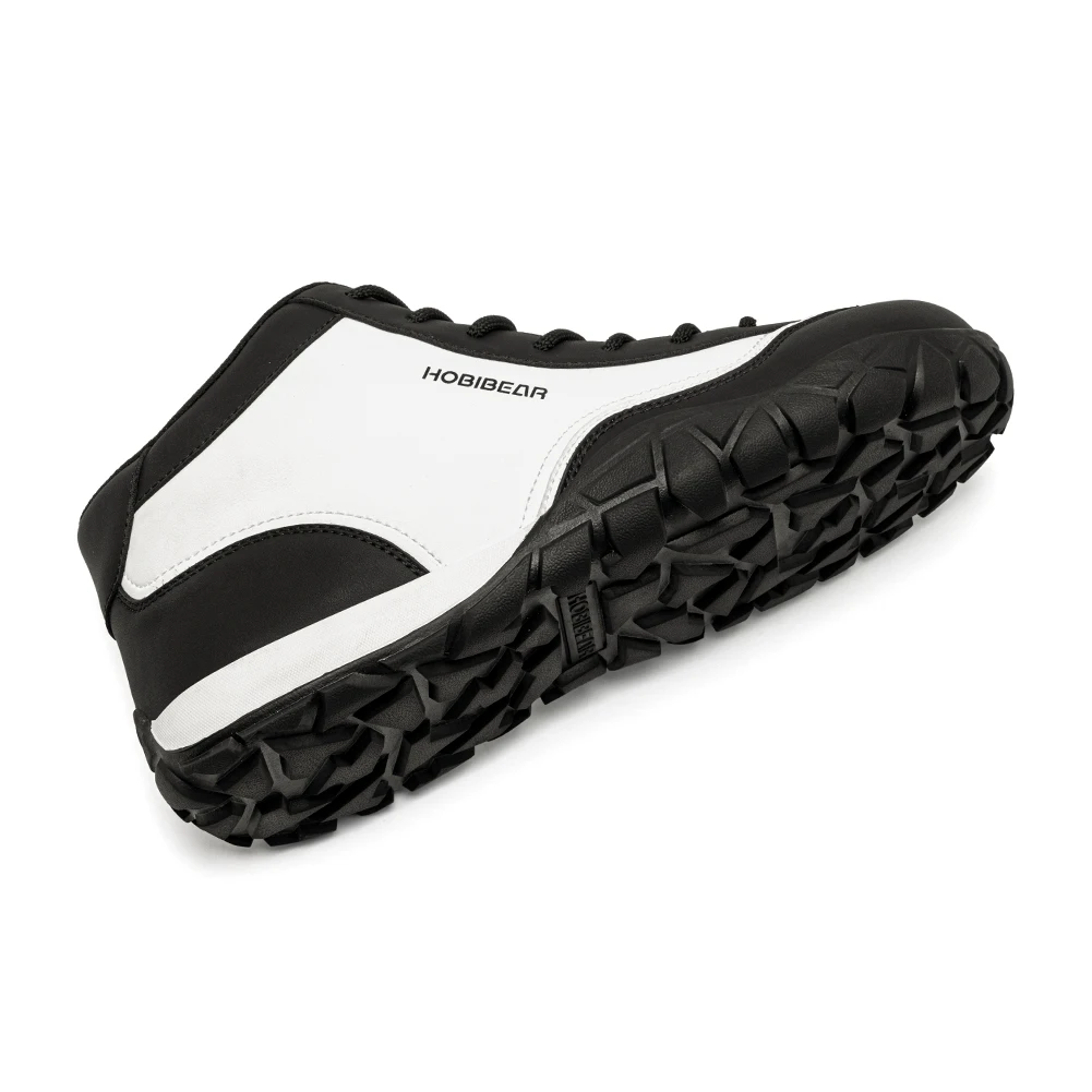 HOBIBEAR Mid-Top Wanderstiefel für Herren und Damen, breite Passform, Trailrunning-Sneaker, Outdoor-Wanderschuhe, rutschfeste Knöchelschuhe – Detail 10