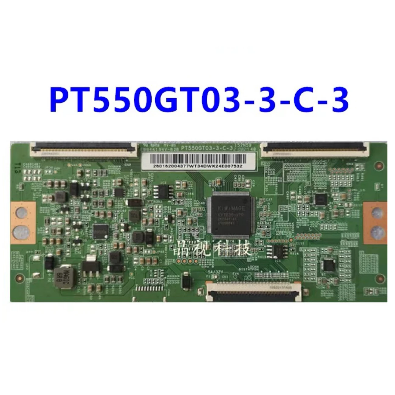 The new PT550GT03-3-C-3 4K T-Con board is suitable for the original logic board of LCD TVs