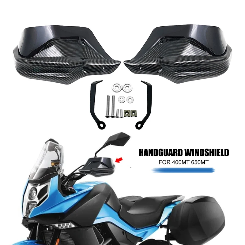 

Motorcycle Accessories Handguards Shield Guards Windshield Hand Wind Protection For CFMOTO 400MT 650MT 650 MT 400 MT Hand Guard