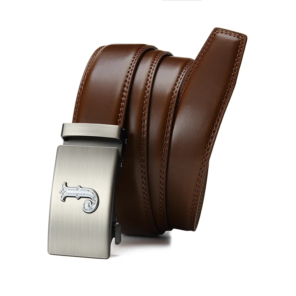 

Men's High-quality Leather Metal Buckle Men's Belt Casual Business Style Men's Belt Jeans Shirt Perfect Companion Accessories