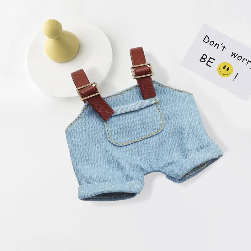 สําหรับ Labubu 15-17 ซม.v1v2 ชุดอุปกรณ์เสริม MINI หมวก Overalls ชุดตกแต่งเสื้อผ้าขนาดเล็กของเล่นเด็กวันเกิดของ...
