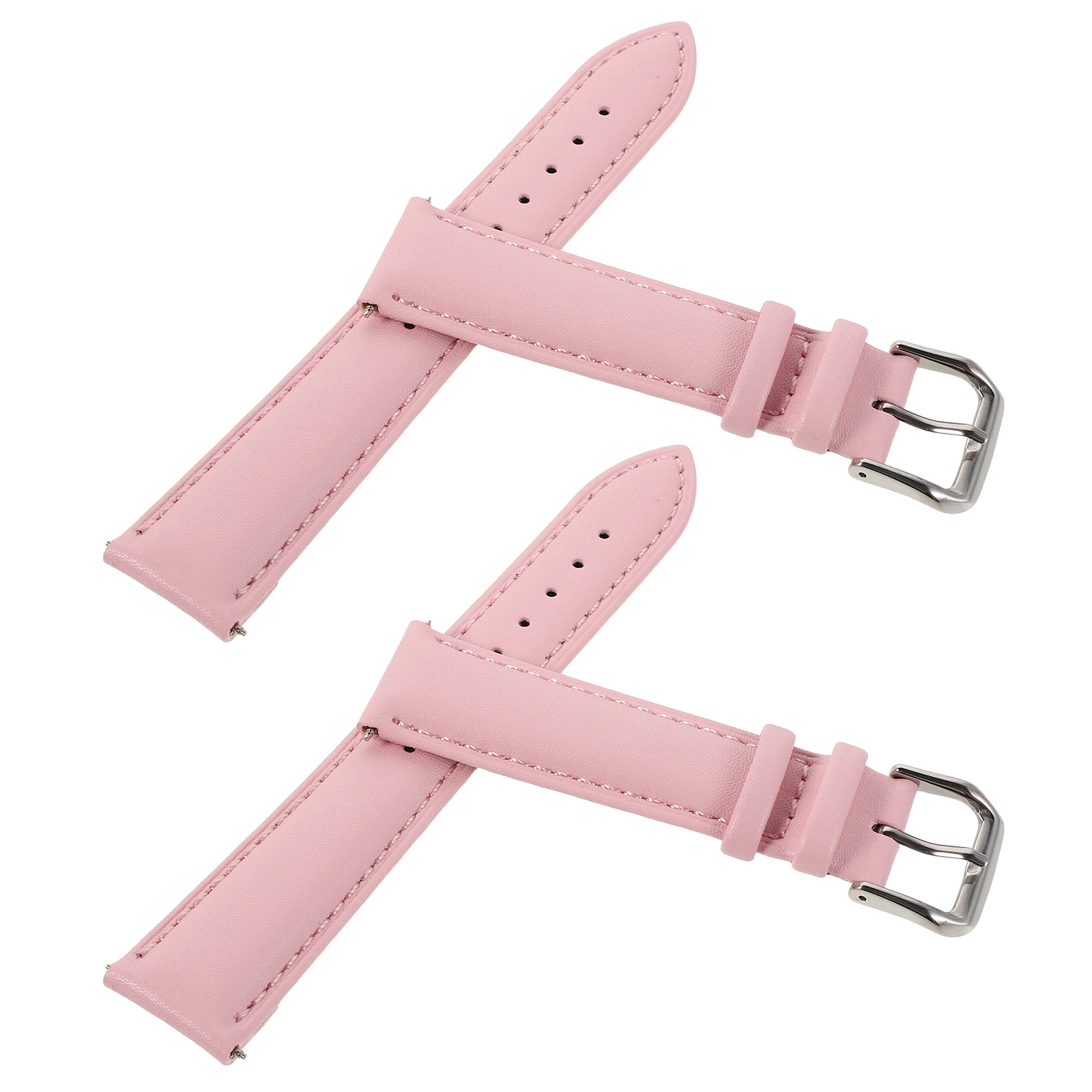 

2pcs Watch Bands For Men Women Replacement Buckle Straps Adjustable Wristbands Compatible With Smartwatches Sports