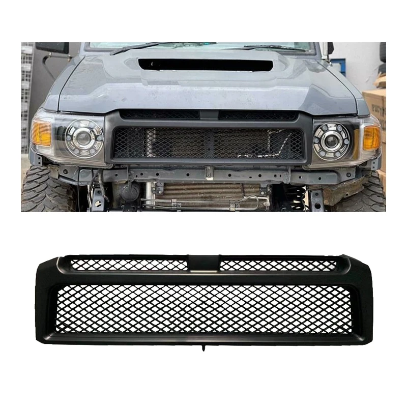 

Modification Maictop High Quality Car Accessories Facelift Auto Parts Black Front Grille for Land Cruiser Land Cruiser 70 Serie