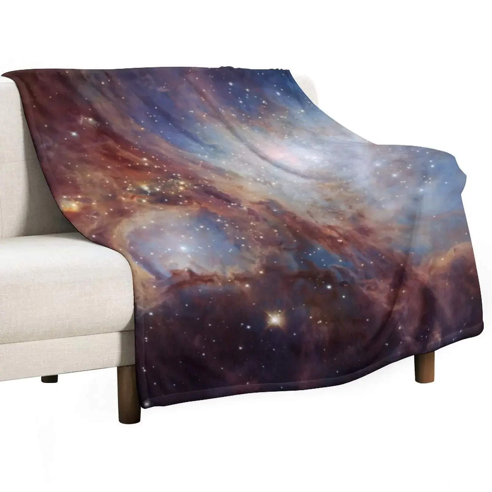 Orion Nebula star formation M 42 Messier 42 ESO Space Telescope Picture HD HIGH QUALITY Throw Blanket for winter Luxury Blankets