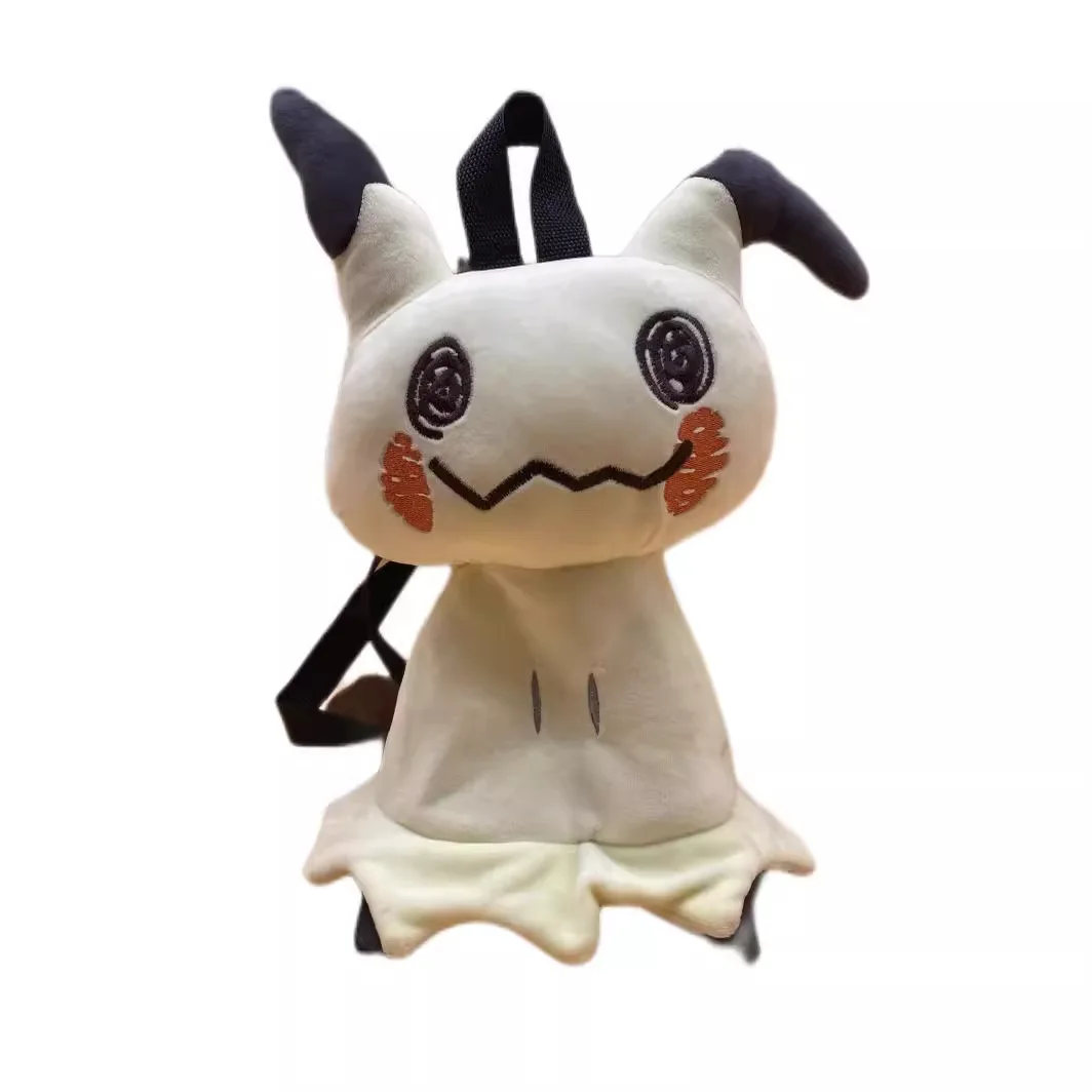 Sac à dos figurine Pokemon pour enfants, cartable Kawaii, jouet de dessin animé, Eevee, Mew, Sicilax, Mimikyu, Pikachu, cadeau à breloques pour enfants