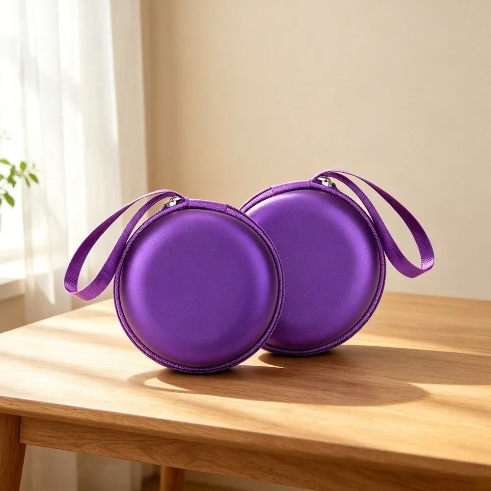 10 Bottles Capacity Essential Oil Storage Box Hard Shell 1-2ML Bottle Travel Essential Oil Case Zipper Closure Shockproof