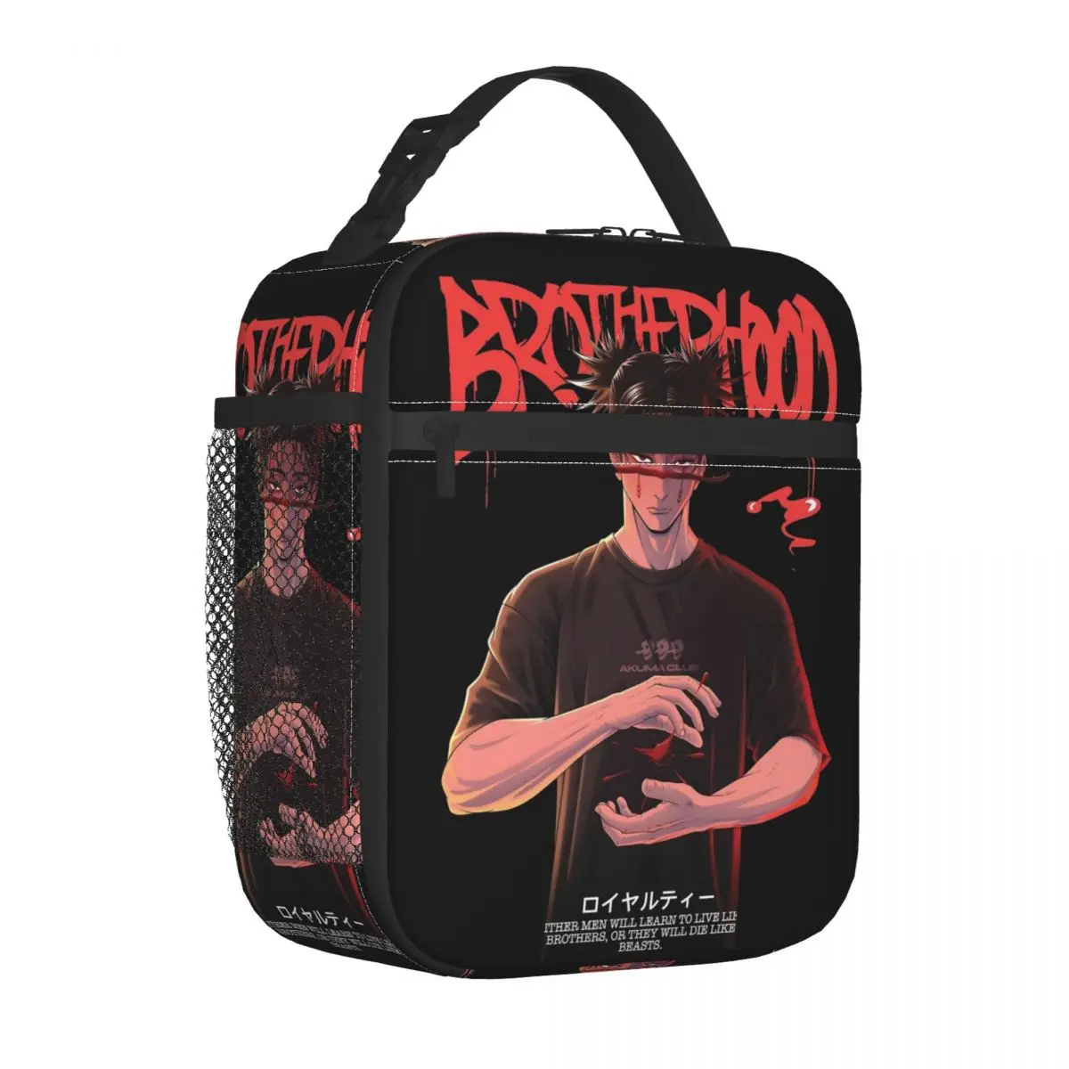 

Choso JJK Anime Jujutsu Kaisen Insulated Lunch Bags Leakproof Meal Container Cooler Bag Tote Lunch Box College Food Handbags
