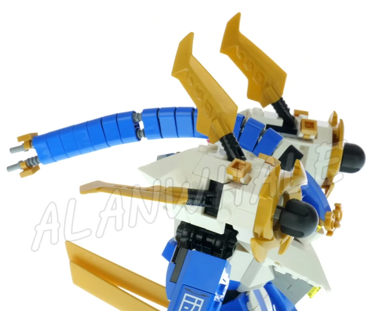 794pcs Shinobi Jay's Titan Mech giant Robot dragon blade Bone Hunter Knight Wagon 11157 Building Block Toy Compatible With Model