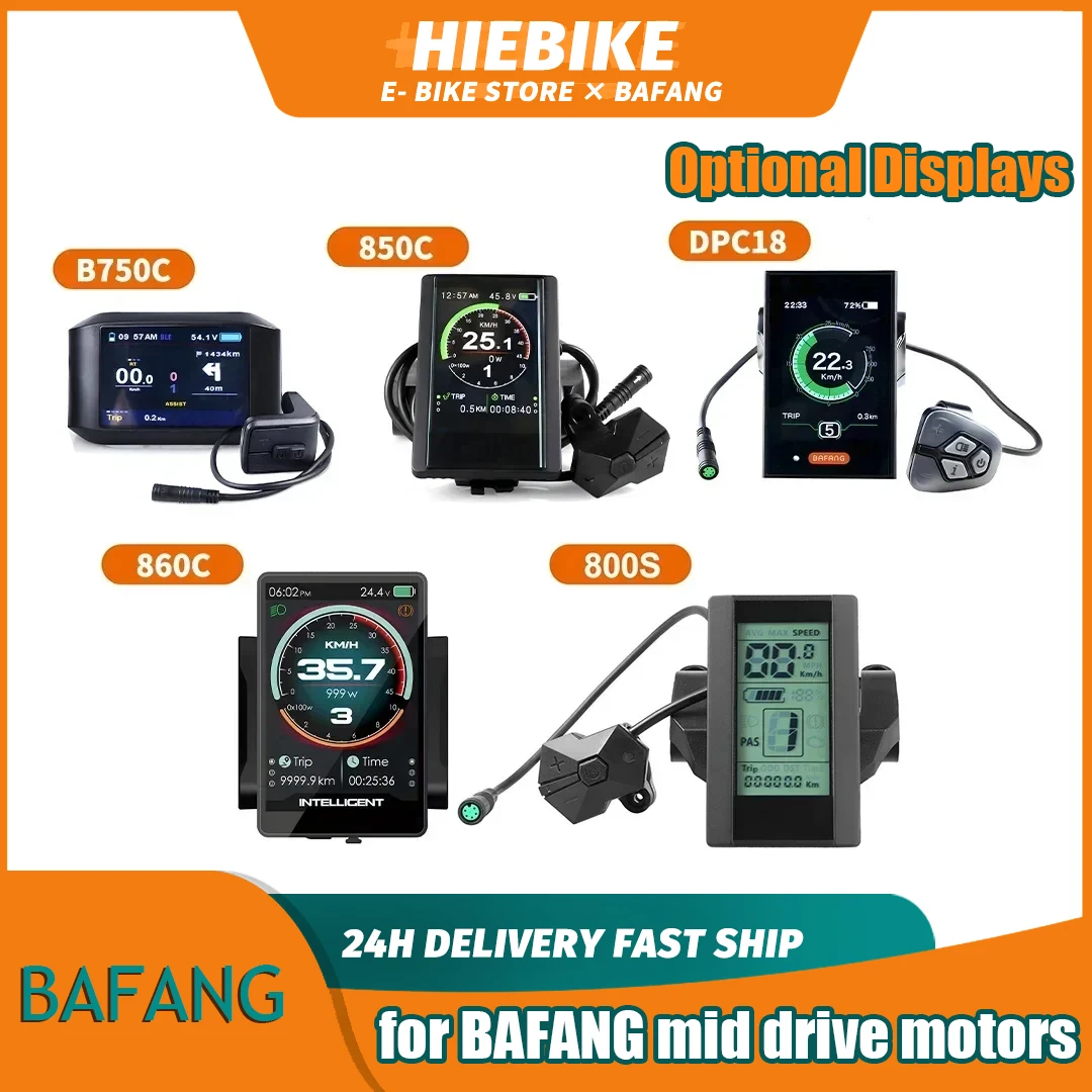 Electric Bicycle LCD Display Indicator for Bafang/ 8fun Mid Drive Motor C965 C18 850C 750C Bluetooth for Ebike Conversion Kit