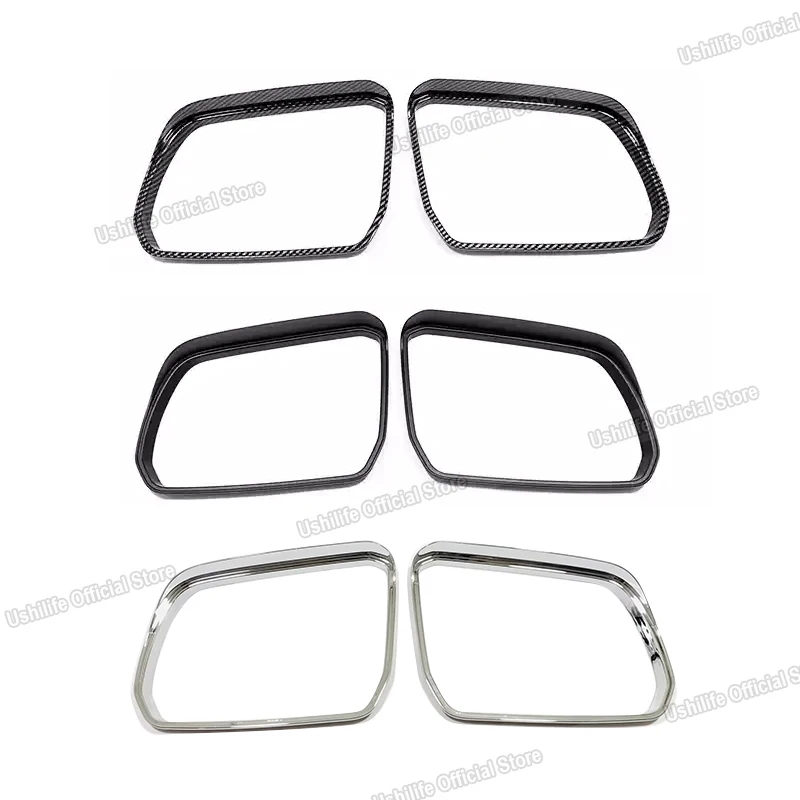 

Car ABS Exterior Rearview Mirror Rain Eyebrow Frame Decorative Covers Sticker Accessories Fit For Ford Ranger T9 2023 2024