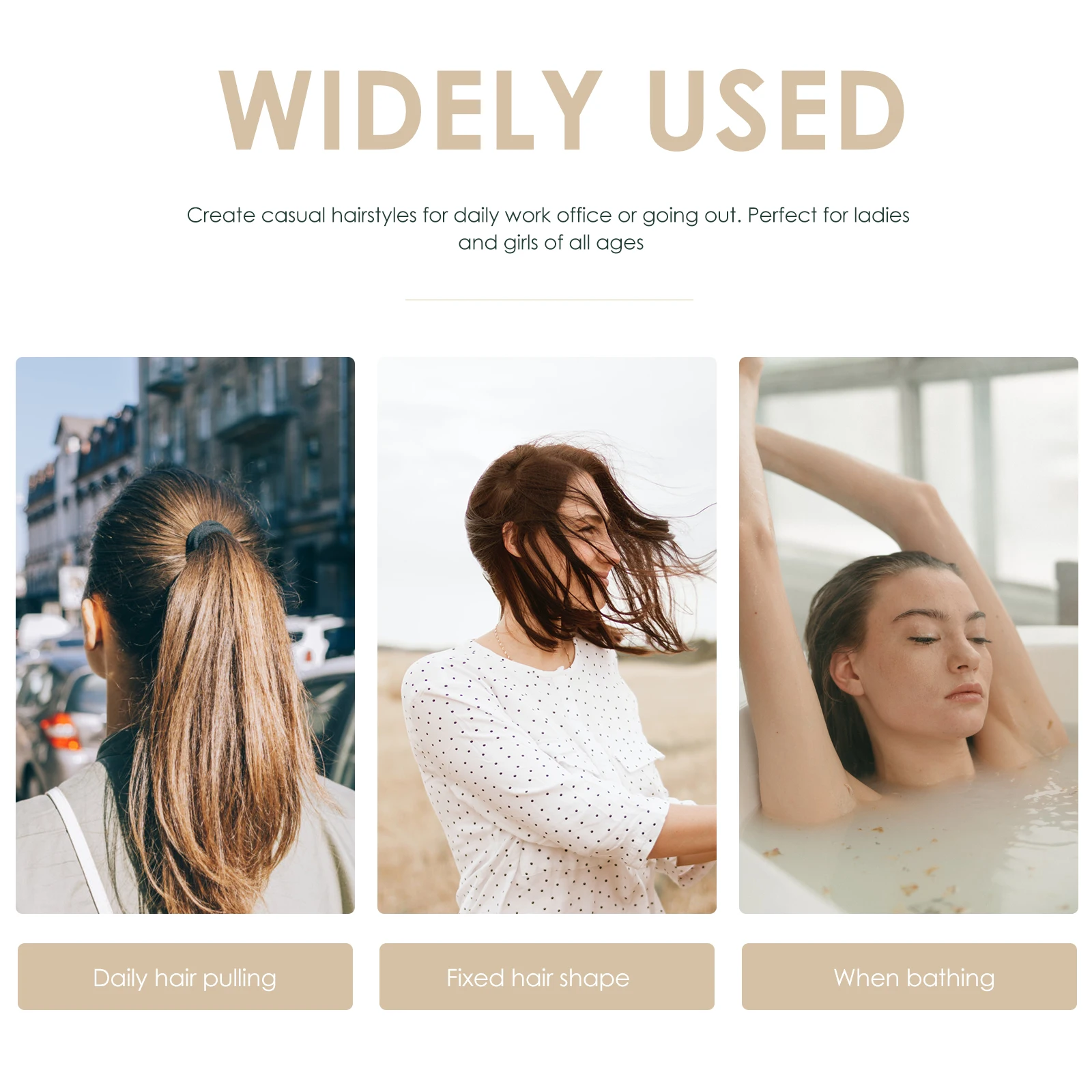 

Claw Clips Simple Strong Hold For Thick Thin Hair Daily Office Wear Durable Stylish Hair Accessory For Women