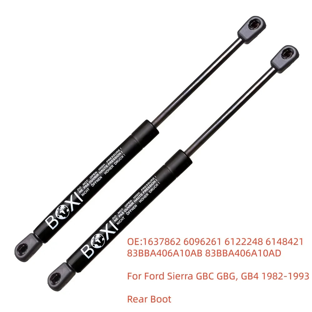 

2Pcs Rear Boot Gas Spring Struts Shock 1637862 6096261 6122248 Lift Support For Ford Sierra GBC GBG GB4 1982 - 1993 Trunk Damper