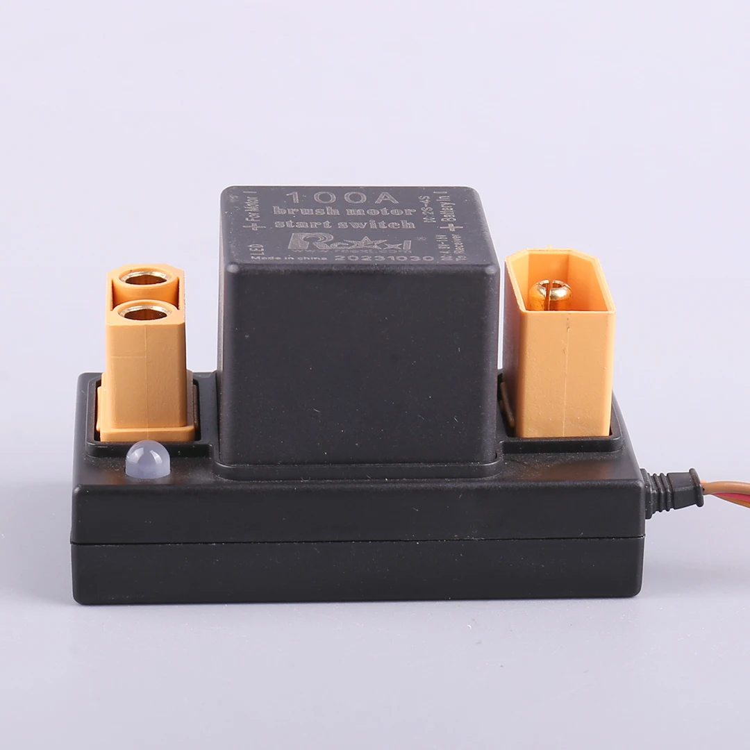 Rcexl 100A Brush Motor Start Switch V2.0 Electronic Mechanical Relay Switch for RC Model