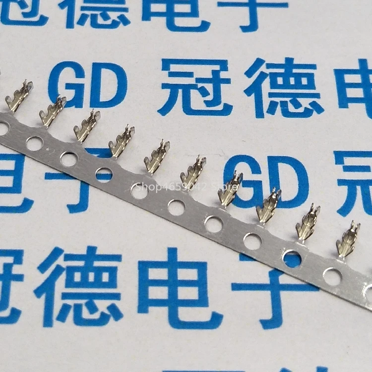 200pcs JST 1.25 Terminal 1.25MM PITCH FOR JST FeMALE HOUSING FOR Plastic Shell Plug FOR CABLE WIRE