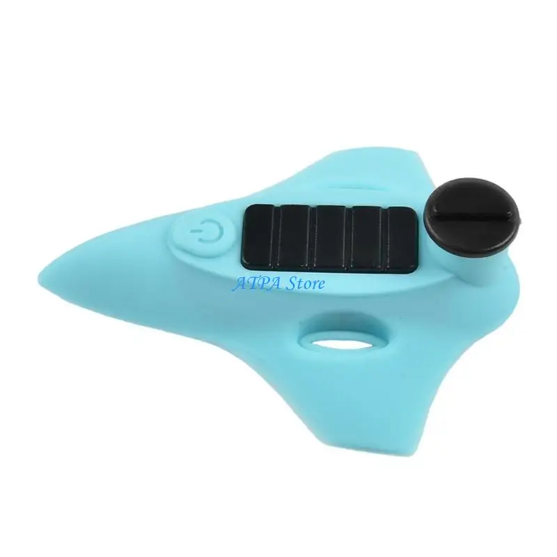 U13C Small Lightweight Rechargeable Motorcycle Helmets Light High Brightness Multiple Color LED Alerts Water Resistant for Ri