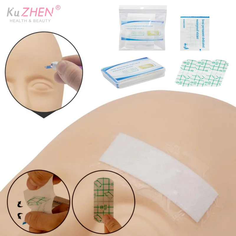 

10/20 шт., татуировка для бровей, стерильная водонепроницаемая повязка для бровей, защитная повязка для бровей, патч для татуировки бровей, послеоперационный ремонт