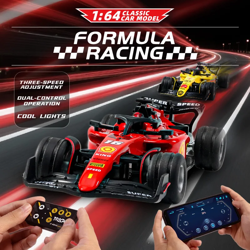 

Alloy RC Car 1:43 2024 F1 Alloy Car Model Formula Racing Die Cast Toy SF24 RB20 W15 MCL38 Red Bull Mercedes New Season Boy Gift