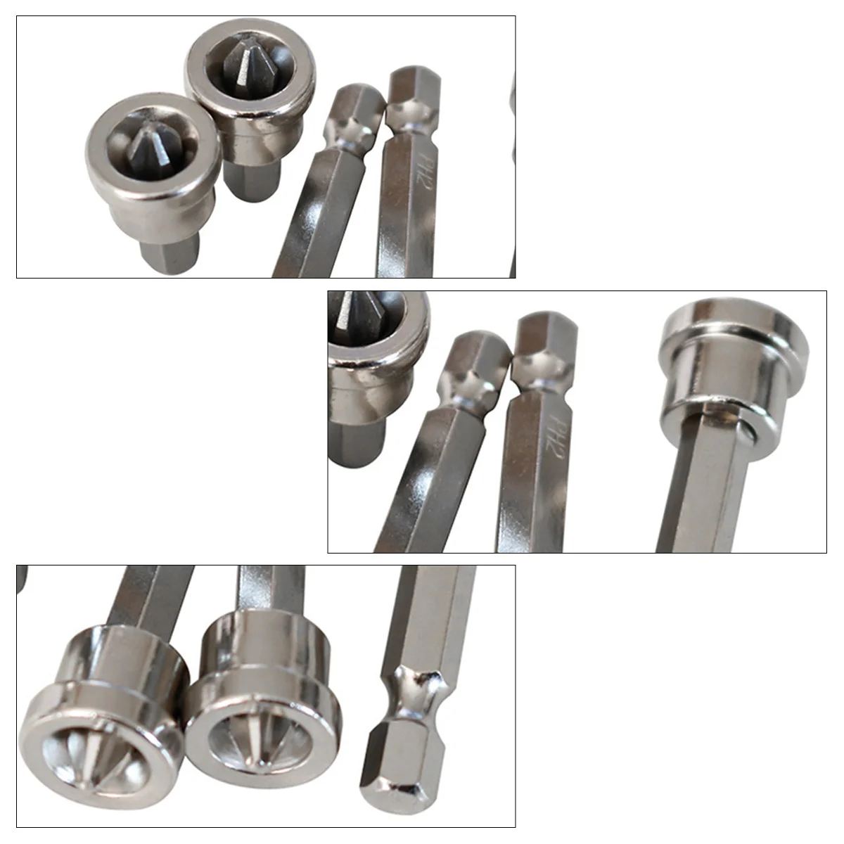 

5Pcs Positioning Screwdriver Bit Set with Strong Magnetic Holder for Quick Screw Fixing - Ideal for Woodworking Furniture