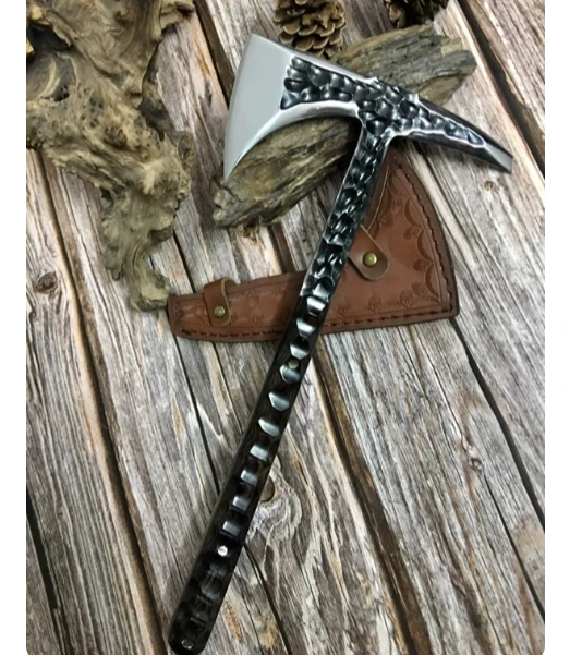 

New 8mm Thick Outdoor Integrated Keel Axe Multi Functional Outdoor Portable Camp EDC Axe