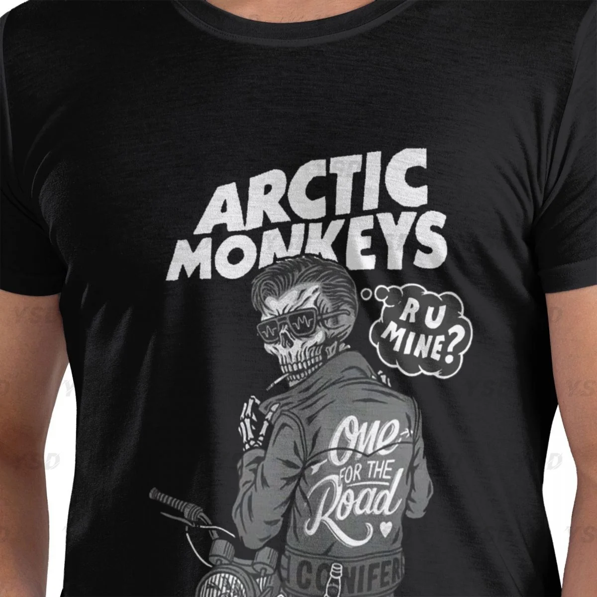 Arctic Monkeys Inspired Men's tight fitting sports T-shirt, Breathable, Oversized print Tee shirt