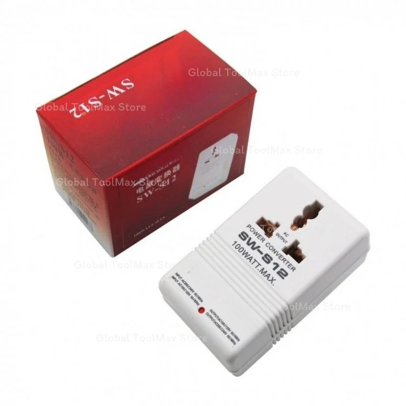220 To 110V Bidirectional Transformer, High Power 100W Voltage Converter Step Up Step Down Power Adapter