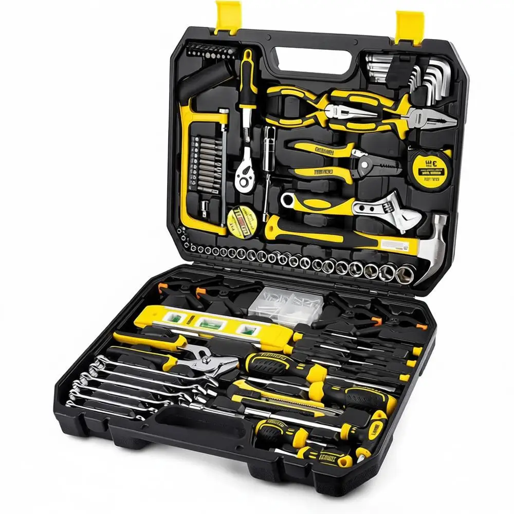 

Complete 228-Piece Socket Wrench Set for Auto Repair with Portable Tool Box
