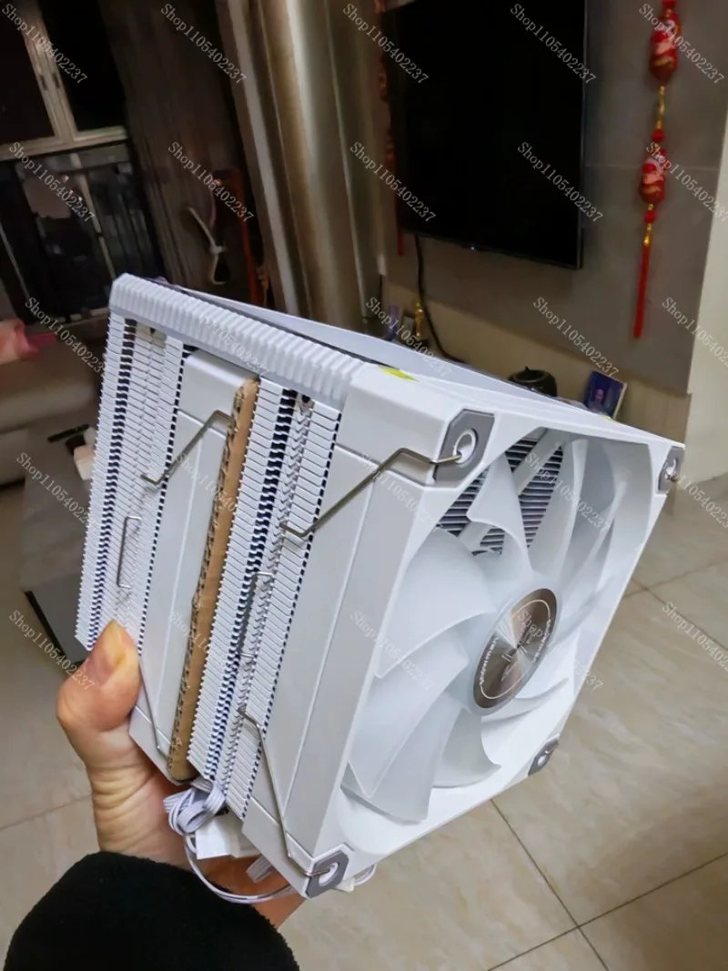 Für MT880 Dual-Tower 8-Heatpipe-CPU-Kühler mit Digitalanzeige, luftgekühlter Computer-ARGB-Lüfter mit Temperaturregelung