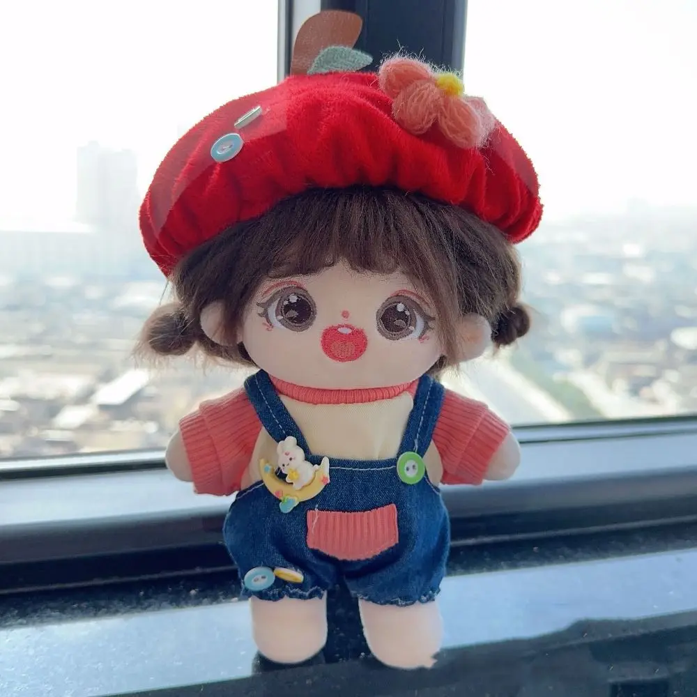 20cm Cotton Doll Princess Dresses Plush Dolls Clothes Skirt With Headband Accessories EXO Idol Dolls Dresses Skirt Decoration