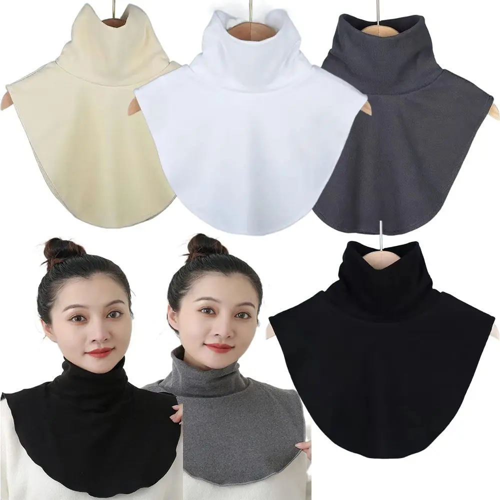 Scarves Wraps Fake Collar Detachable Fashion High Collars Clothes Accessories High Elastic Turtleneck Autumn Winter