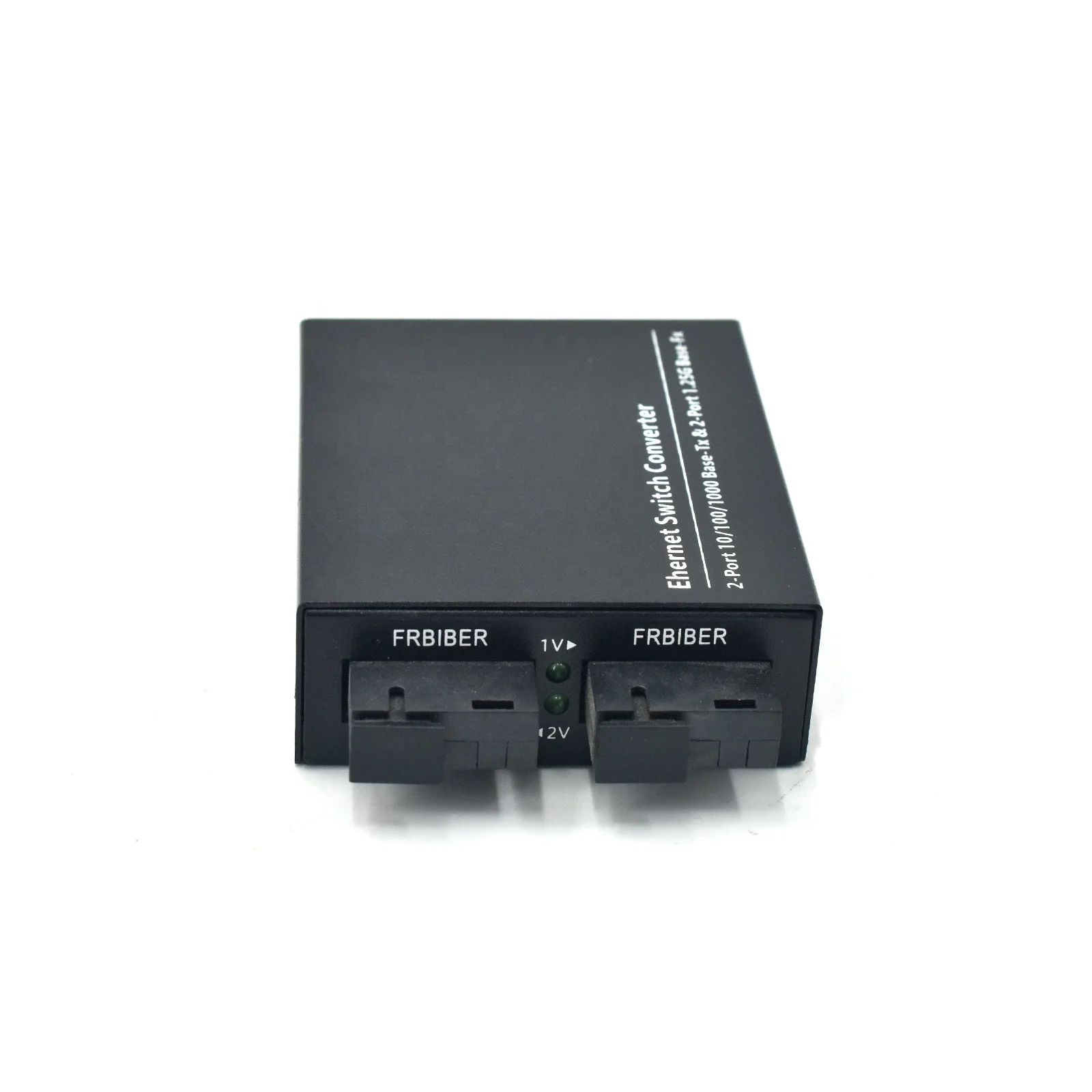 Ethernet Fiber Optical Media Converter, Gigabit Ethernet Switch, 2 SC, RJ45, 2 UTP, 10/100/1000M