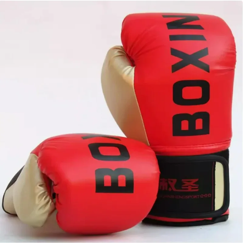 

Boxing Gloves Adult Half Finger Gloves Sanda Sandbag Boys Fight Training Junior Professional Fighting Ladies Muay Thai