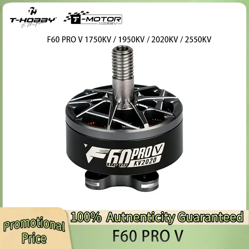 

T-HOBBY T-Motor F60 PRO V F60PROV 1750KV 1950KV 2020KV 2550KV 5-6S Brushless Motor for RC Drone FPV Racing