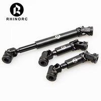 RhinoRC Tiny Stainless Steel Heavy-Duty Drive Shaft for 1/10 RC Car Crawler Axial SCX10 TRX4 Redcat Gen8