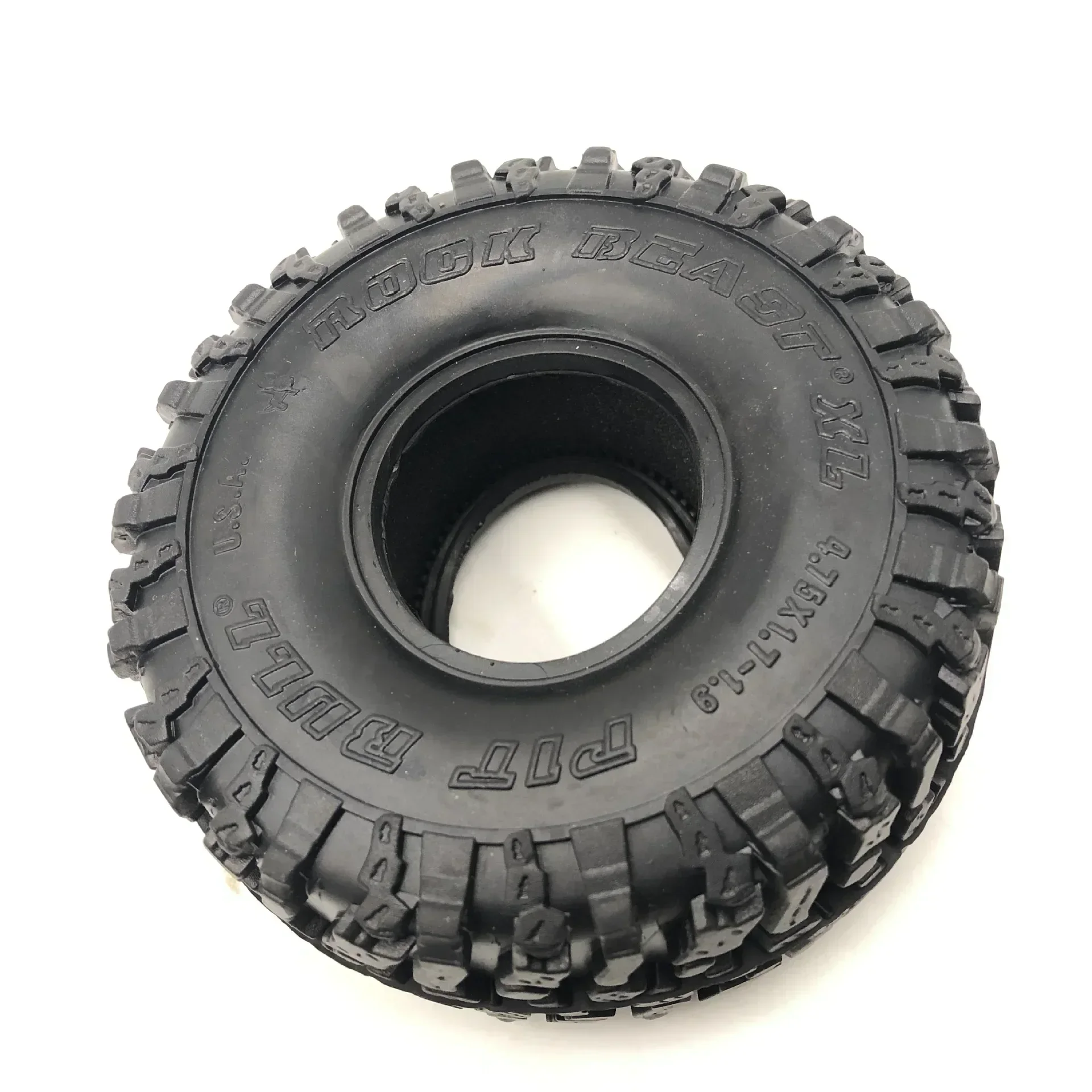 4 SZTUK 120MM 1,9-calowe gumowe opony do kół 1/10 RC Rock Crawler Axial SCX10 90046 AXI03007 Trxs TRX4 TF2 D90