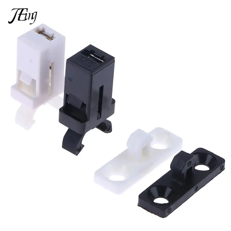 10pcs Trash Can Plastic Lock Self-Locking Switch Replacement Catch Compatible Lid Bin Latch Repair Clip