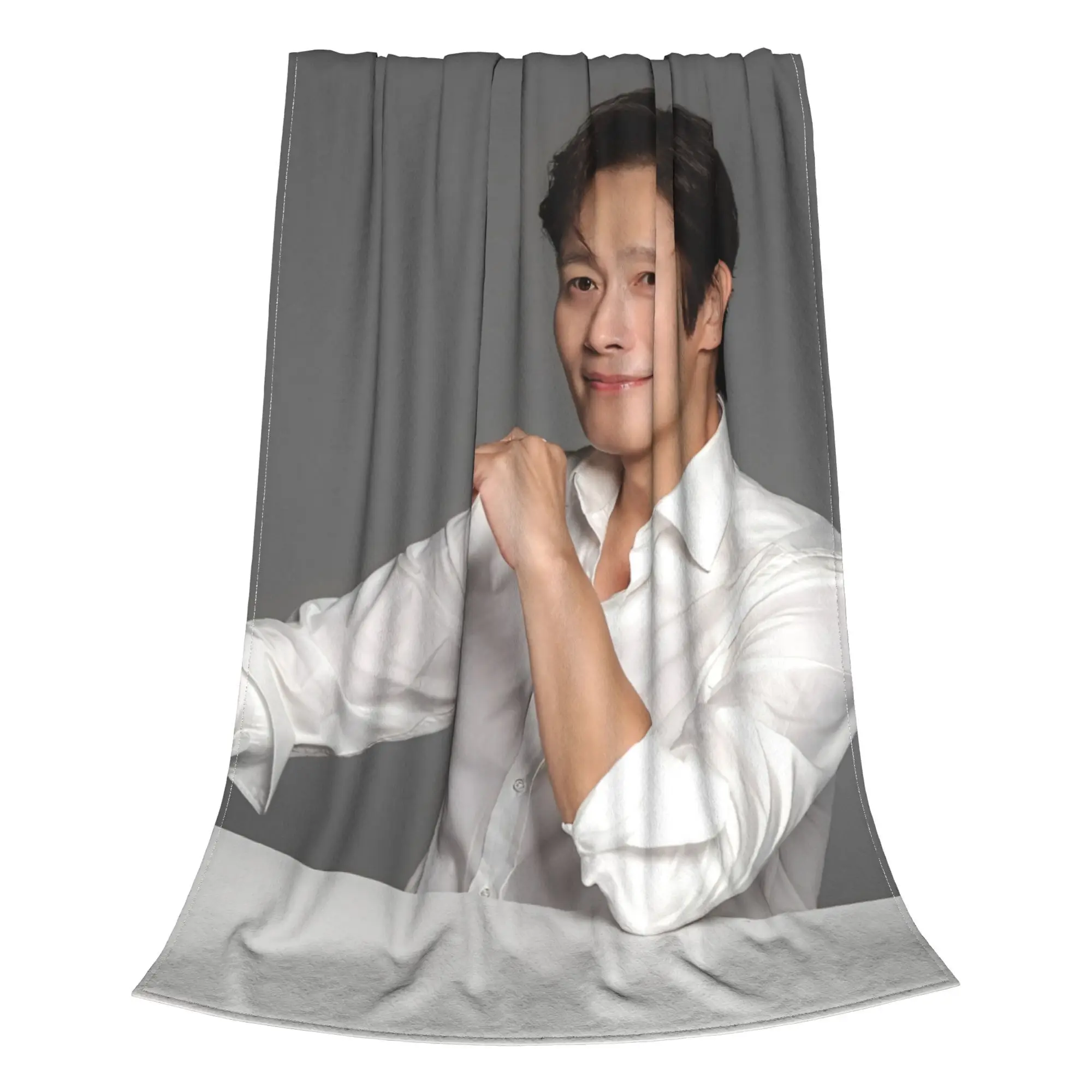 Lee Byung hun actor Merch Blanket Super Soft Fleece  Throw Blankets Cozy Quilt