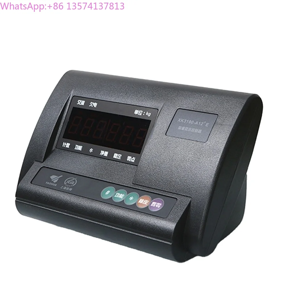 

English version A12E weighbridge indicators for livestock or industrial weighing measuring 220V