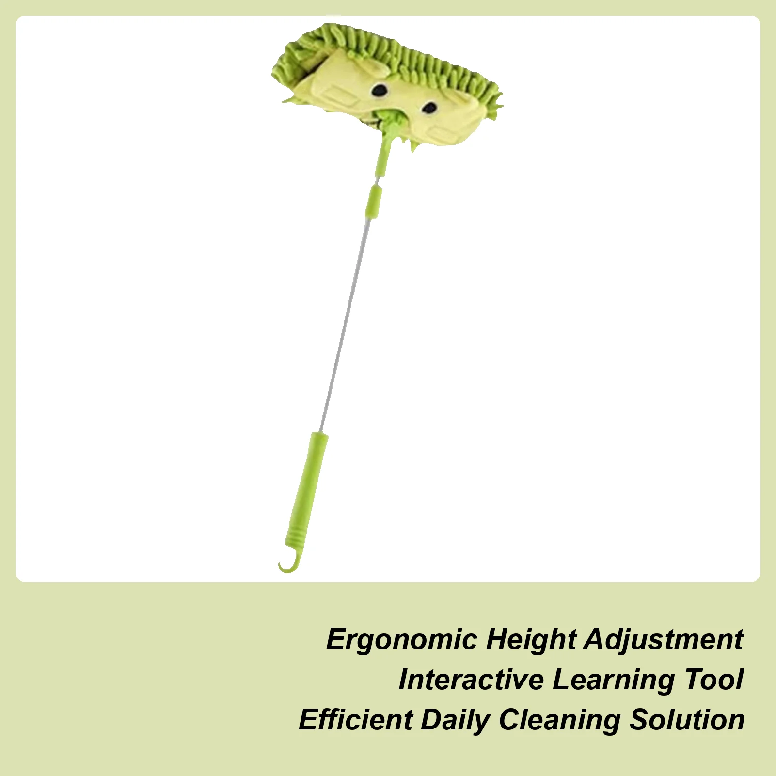 Kids Cleaning Toys Funny Rotatable Detachable Kids Play Dust Mop Cleaning Toys For Boys Girls Early Childhood Housekeeping Role